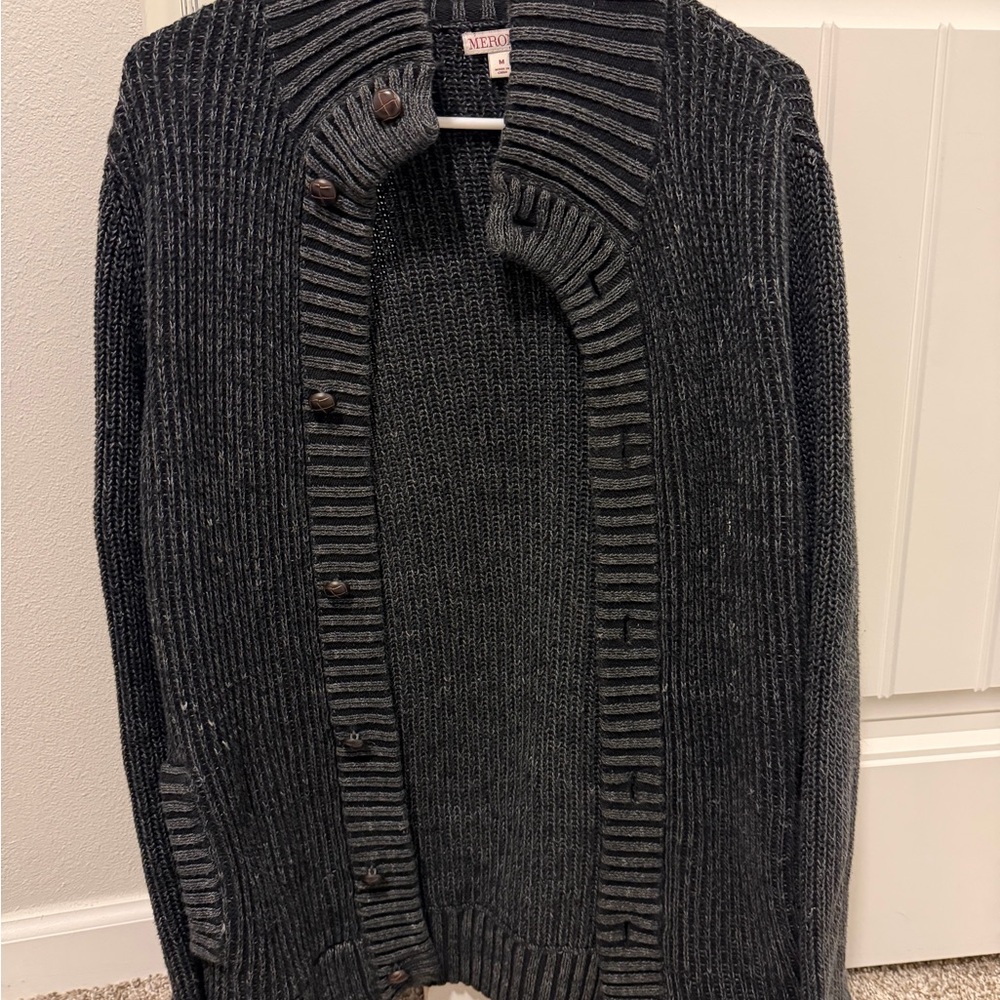 Merona Black Cardigan Sweater